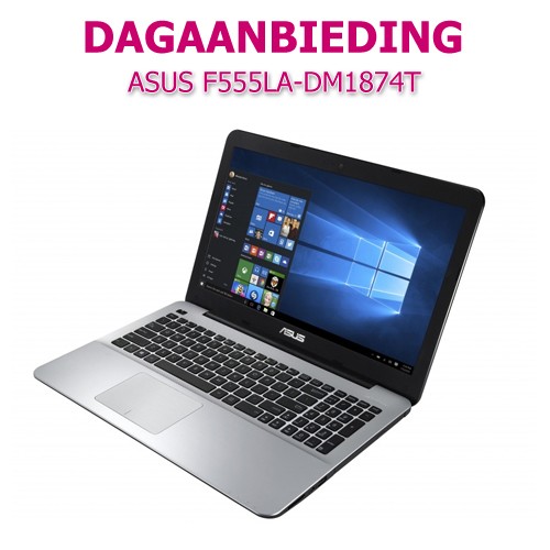 Internetshop.nl - Asus F555LA-DM1874T Laptop