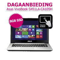 Internetshop.nl - Asus VivoBook S451LA-CA105H Notebook