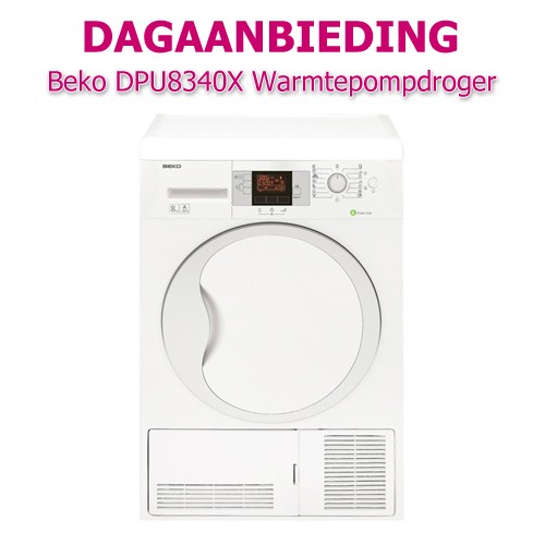 Internetshop.nl - Beko DPU8340X Warmtepompdroger