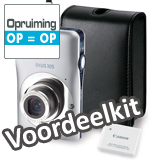 Internetshop.nl - Canon IXUS105 Silver KIT