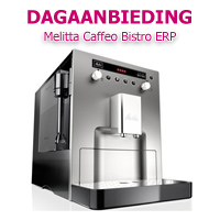 Internetshop.nl - Melitta Caffeo Bistro ERP ZILVER Espresso Apparaat