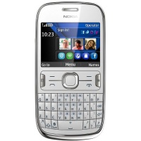 Internetshop.nl - Nokia Asha 302 Zilver KPN Prepaid telefoon
