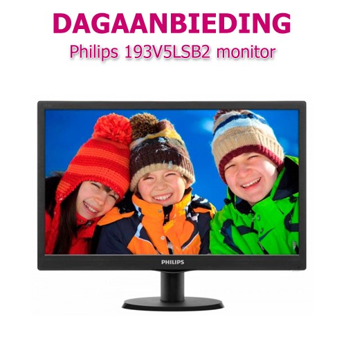 Internetshop.nl - Philips 193V5LSB2 Monitor