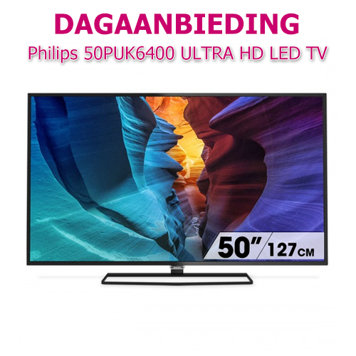Internetshop.nl - Philips 50PUK6400 Ultra HD LED TV