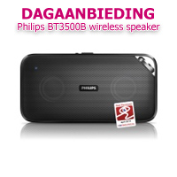 Internetshop.nl - Philips BT3500B wireless speaker