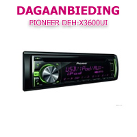 Internetshop.nl - Pioneer DEH-X3600UI Autoradio