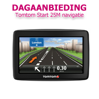 Internetshop.nl - Tomtom Start 25M + gratis carry cas en dashboardmount