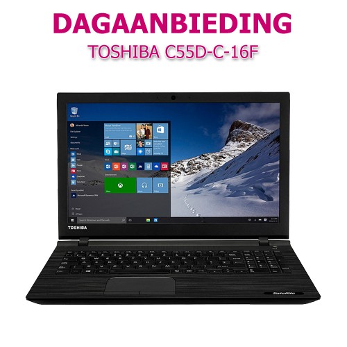 Internetshop.nl - Toshiba C55D-C-16F Laptop
