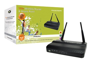 Just 24/7 - Conceptronic 150N Wireless Router