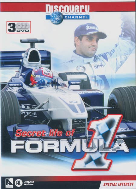 Just 24/7 - Secret Life of Formula 1 DVD box