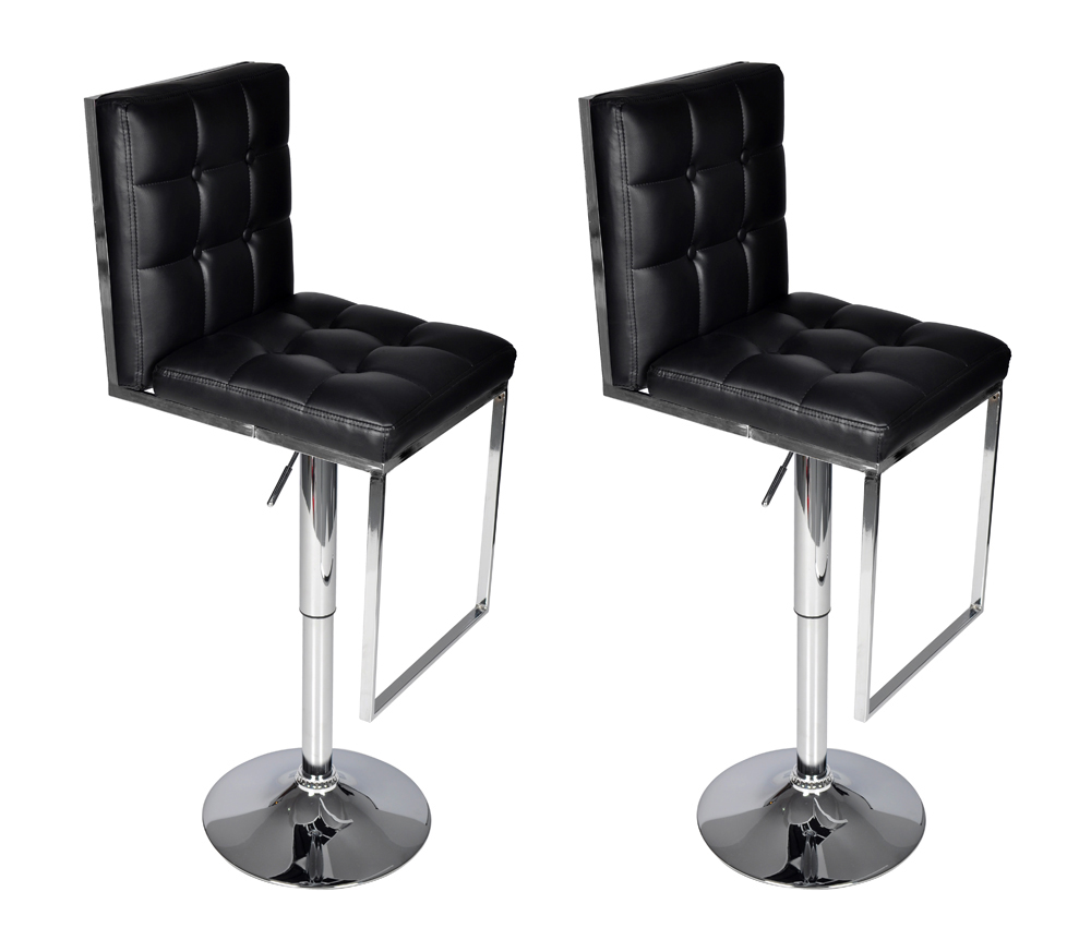 Barkruk San Andreas zwart (set van 2)