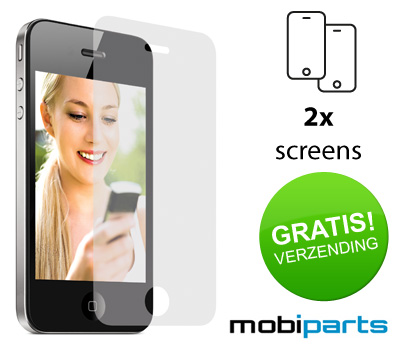 Koopjessite - 2x Screen protector voor diverse smartphones en tablets (o.a. iPhone 5 en Xperia T)