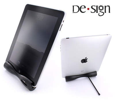 Koopjessite - De.Sign stand voor Apple iPad (Diabolo Black)