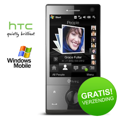Koopjessite - HTC P3700 Diamond NL Black