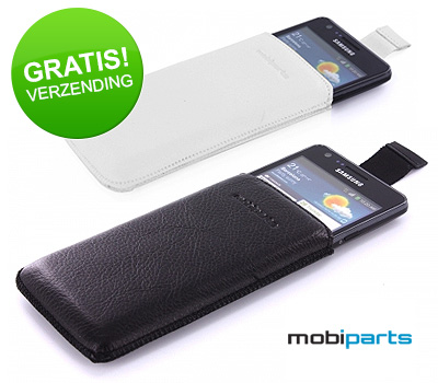 Koopjessite - Mobiparts pouch - Voor diverse smartphones (o.a. One X en Galaxy S III)