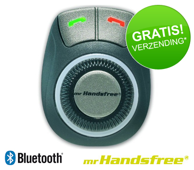 Koopjessite - Mr. Handsfree Bluetooth Carkit Blue Smart