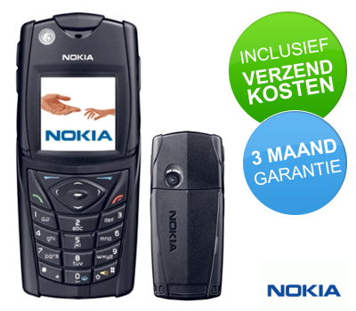 Koopjessite - Nokia 5140i Black refurb. A-Klasse (3 maand garantie)