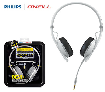 Koopjessite - Philips O'Neill The Bend - Uiterst duurzame hoofdtelefoon