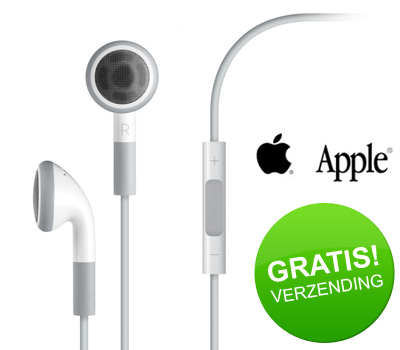 Koopjessite - Sinterklaas 5 daagse: Apple Stereo Headset MB770G/A