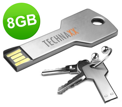 Koopjessite - Sleutel USB-stick (8GB)