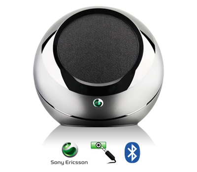 Koopjessite - Sony Ericsson Portable Bluetooth Speaker MBS-200 Grey