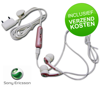 Koopjessite - Sony Ericsson Stereo Headset HPM-70 Pink