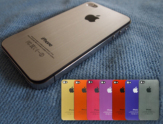 Lifestyle Deal - Aluminium Achterkant Voor Iphone 4/4S In 13 Kleuren