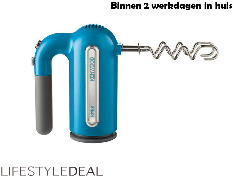 Lifestyle Deal - A-Merk Kenwood Retro Design Handmixer (Blauw); Prijs Altijd Incl. Verzenden;