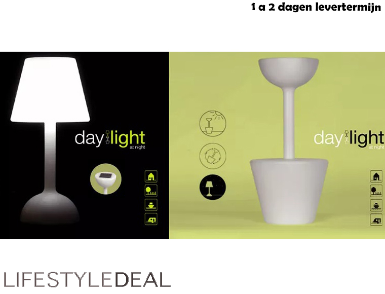Lifestyle Deal - Daglight At Night Lamp; 78%Korting; Laatste 10 Stuks; Op=Op Partij