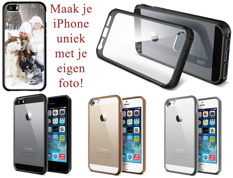 Lifestyle Deal - Iphone 4/4S Of 5/5S Case Met Transparante Achterkant