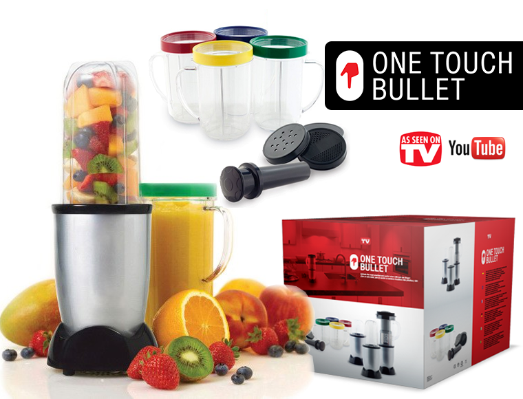 Lifestyle Deal - One Touch Bullet 21-Delige Keukenmachine