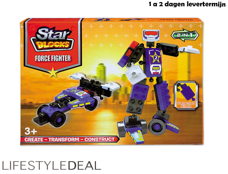 Lifestyle Deal - Star Blocks Robot Force Fighter