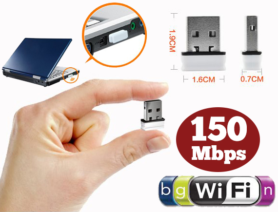 Lifestyle Deal - Usb 150Mbps Wifi Mini-adapter