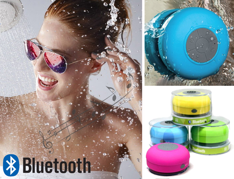Lifestyle Deal - Waterdichte Bluetooth Badkamerspeaker Met Ingebouwde Microfoon