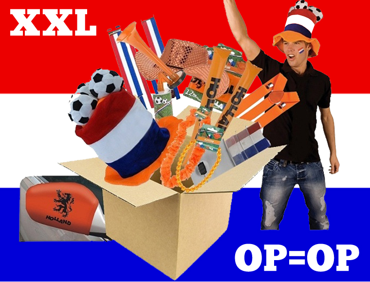 Lifestyle Deal - Wk Xxl Oranje Fanpakket Voor Hem Of Haar