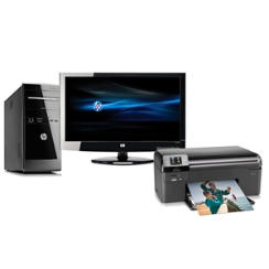 Wehkamp Daybreaker - Hp G5310 Computer + X23led Monitor + All-in-one Printer