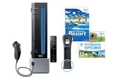 Wehkamp Daybreaker - Nintendo Wii Console Zwart + Wii Sports Resort