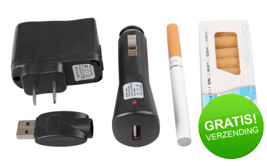 Marge Deals - E-cigarette Starter Kit + 20 Cartridges