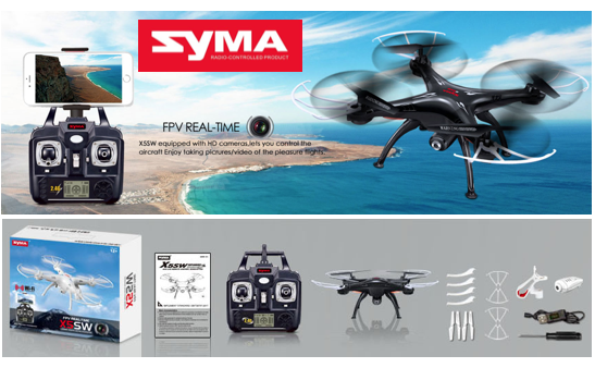 Marge Deals - Syma X5sw Real-Time Drone