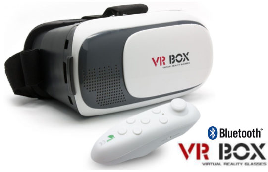 Marge Deals - Vr Box Virtual Reality Bluetooth Bril