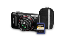 Media Markt - FUJIFILM FinePix T300 Zwart + Tas + 4GB SD