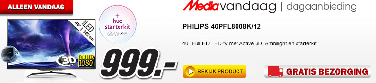 Media Markt - PHILIPS 40PFL8008K/12