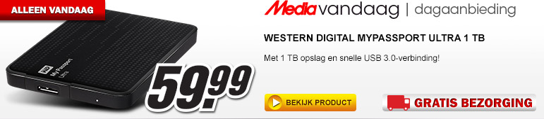 Media Markt - WESTERN DIGITAL Mypassport Ultra 1 TB