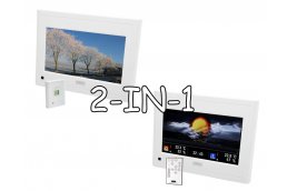 Nice Deals - 7Inch Apple White Weatherstation