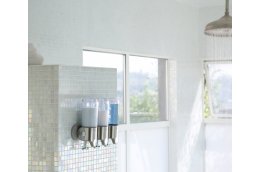 Nice Deals - Simple Human Shampoo & Zeep Dispenser Triple