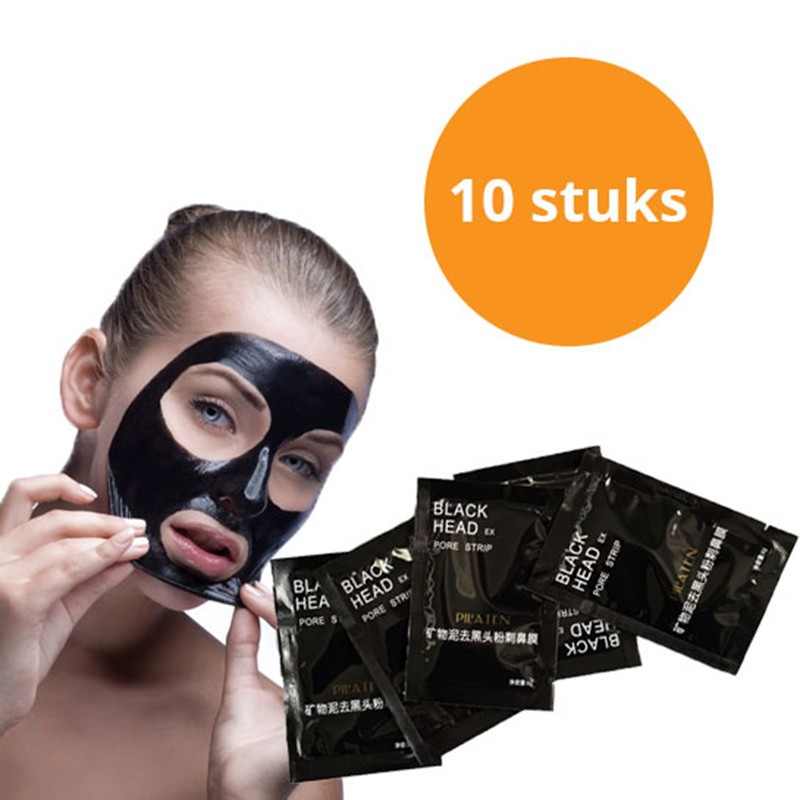 One Day For Ladies - 10 stuks verzorgingsmaskers blackhead