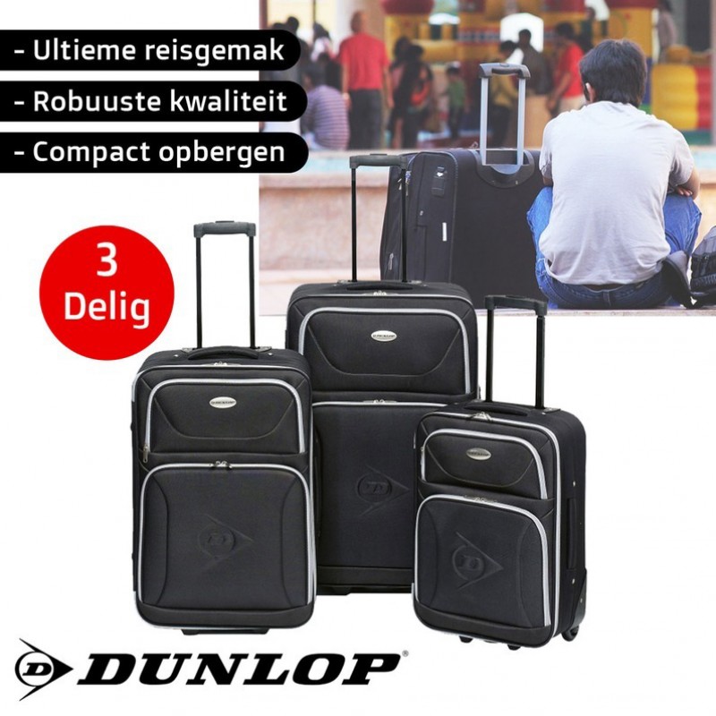 One Day For Ladies - Dunlop 3 delige kofferset