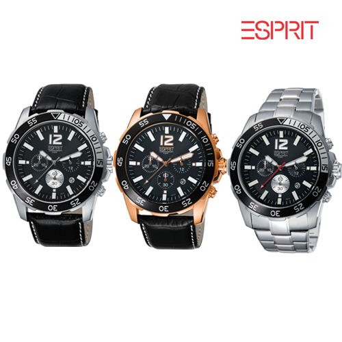 One Day Only - Esprit heren horloge met 50% korting!