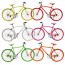 One Day Only - Trendy gekleurde Fixed Gear fietsen