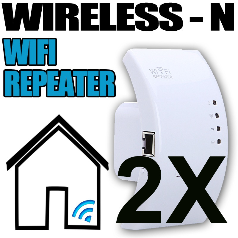 One Day Price - 2 x WPS Wifiversterker